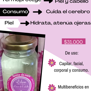 Aceite de Coco Puro extravirgen 250 ml