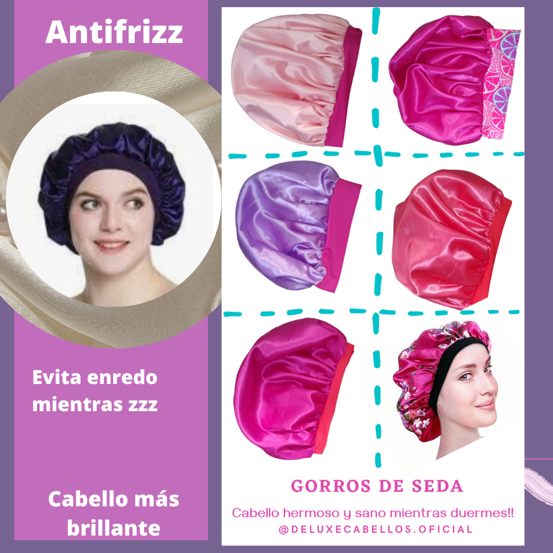 Gorros de seda