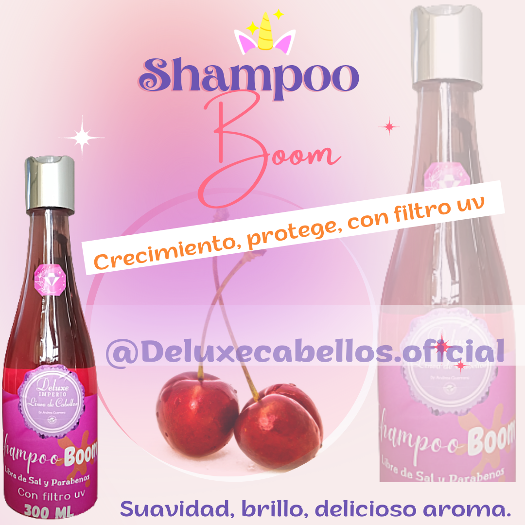 Shampoo Boom 300 ml - Imagen 2