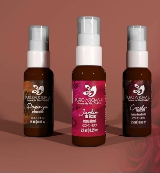Aromatizantes para tela puro aroma.