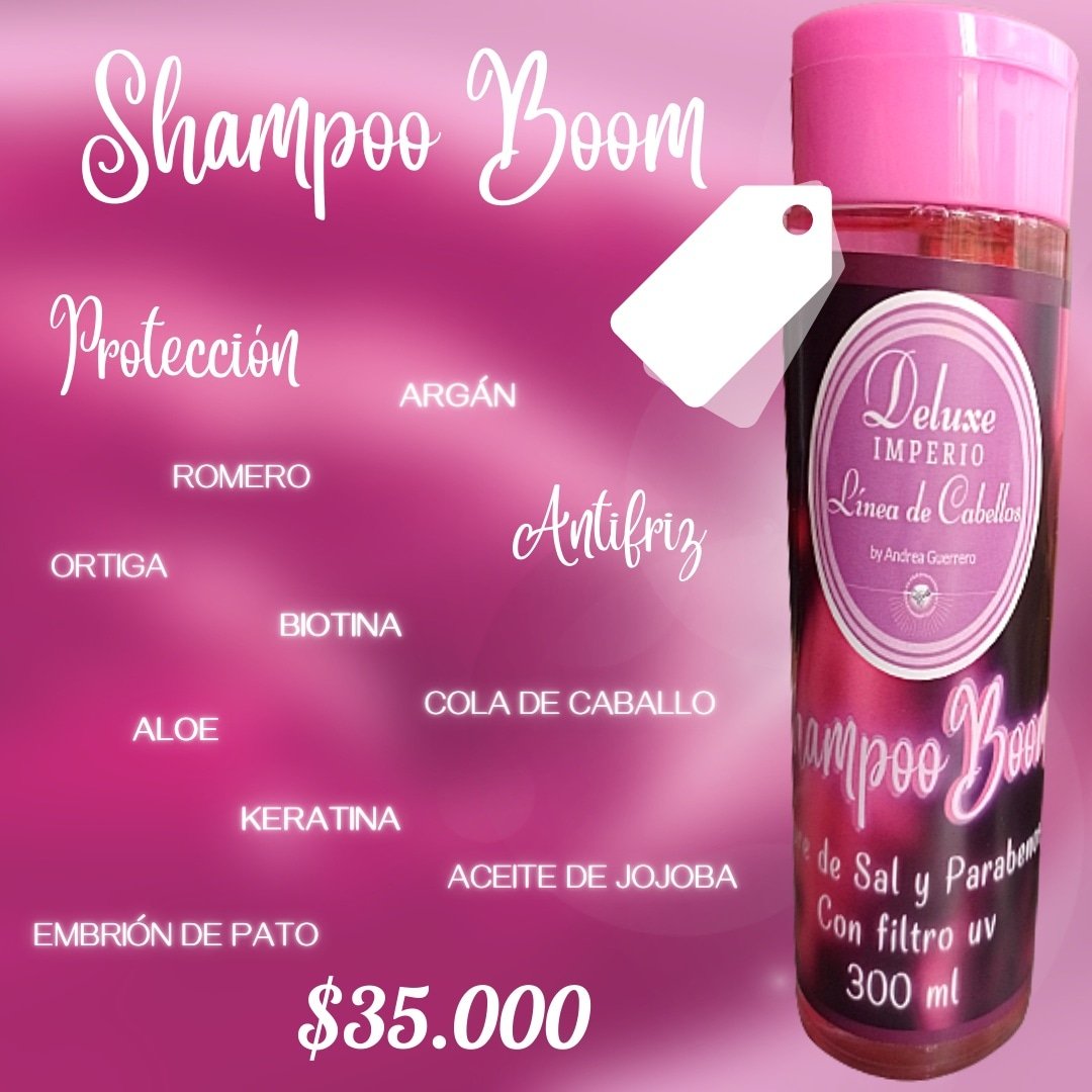 Shampoo Boom 300 ml - Imagen 4