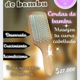 Cepillo de Bambu